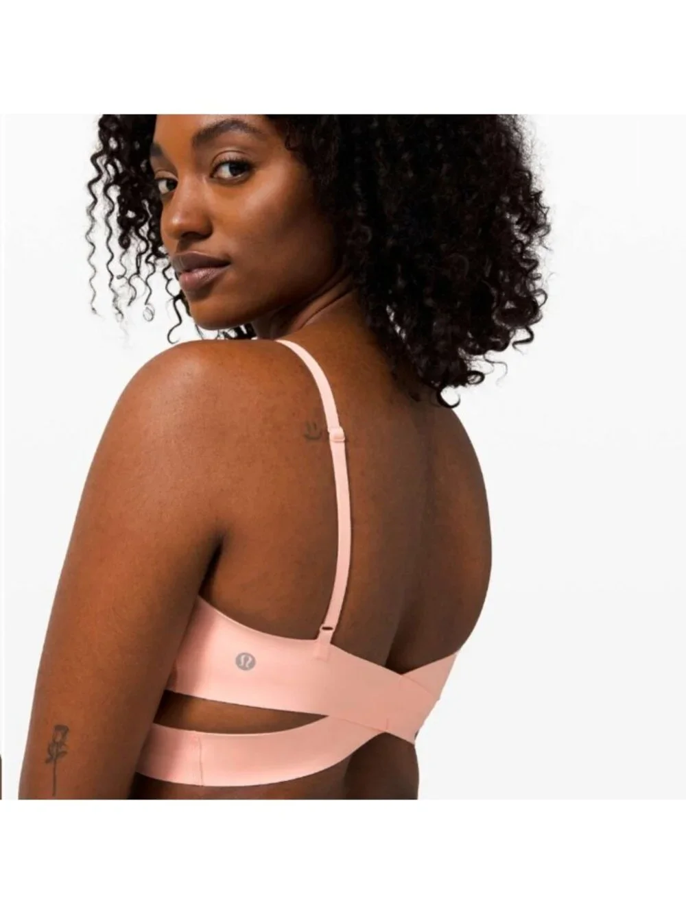 Lululemon Happy Warrior Bra *A/B Cup Ballet Slipper